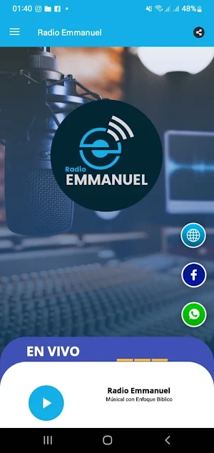 Radio Emmanuel Screenshot 0