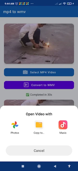 mp4 to wmv converter Screenshot 2