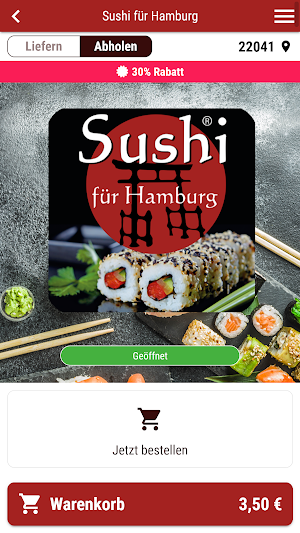 Sushi für Hamburg Screenshot 0