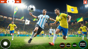 Soccer League Football Game 3D Screenshot 3