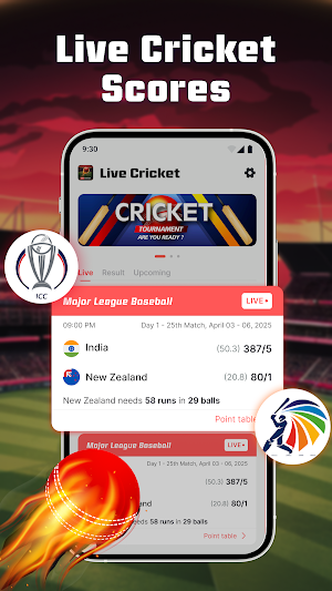 Cricket Live Score: Live Match Screenshot 0