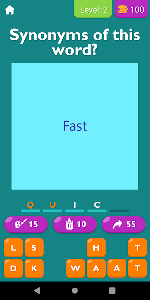 Guess The Synonym Game Screenshot 2