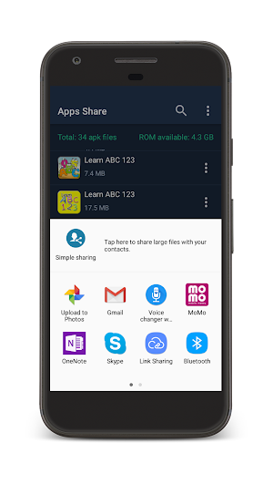 Apps Share Screenshot 1