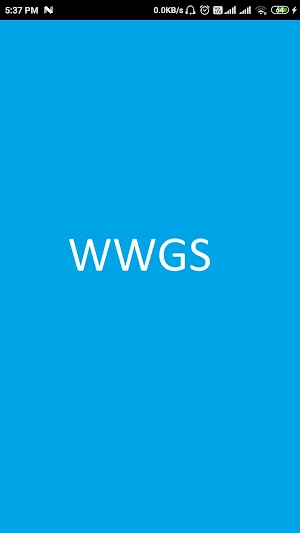 WWGS Admin Screenshot 0