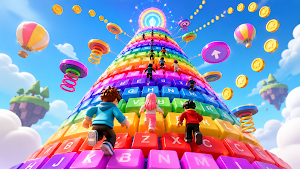 Keyboard Escape: Speed Parkour Screenshot 2