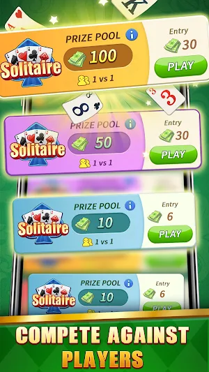 Solitaire Royal Clash: PVP Screenshot 1