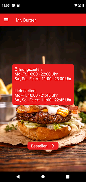 Mr. Burger Screenshot 1