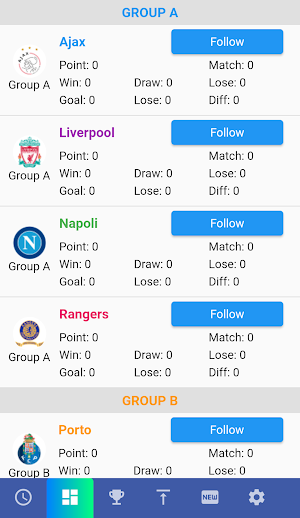 Champions League 2022 Matches Screenshot 2