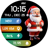 Animated Santa WatchFace -Wear