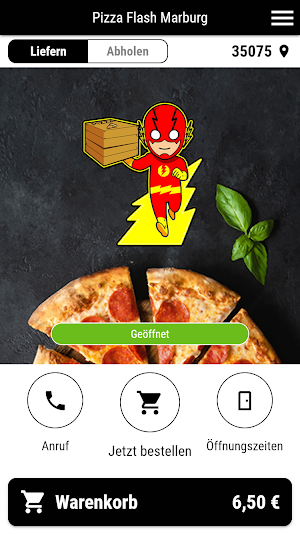 Pizza Flash Screenshot 0