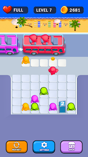 Bus Jam Game Screenshot 2
