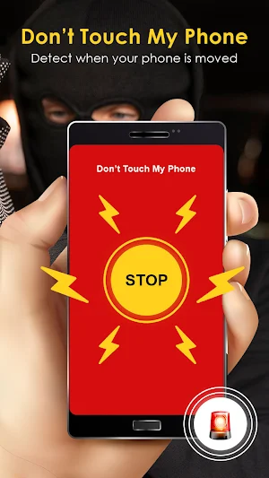 Loud Alarm Anti Theft Phone Screenshot 0