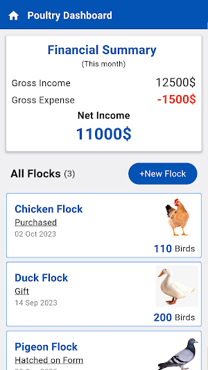 Easy Poultry Manager Screenshot 0