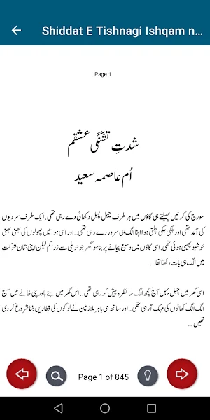 Shiddat E Tishnagi Ishqam novl Screenshot 3