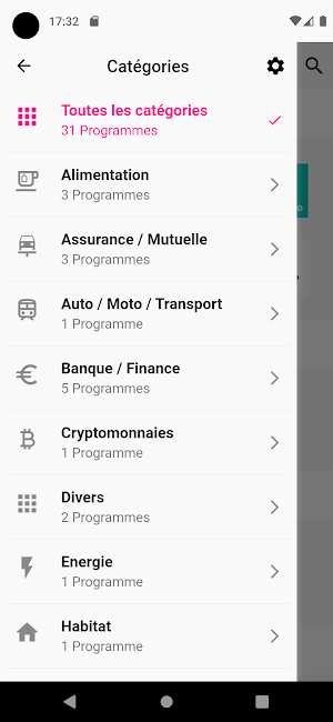 ClubParrain Screenshot 1