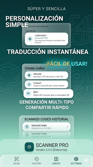 Scanner Elite: Lector QR Pro Screenshot 1