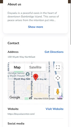 Dayaalu Center Screenshot 0