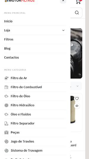 MotorFiltros e Acessórios Screenshot 2