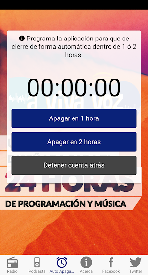 A Viva Voz Radio Screenshot 2