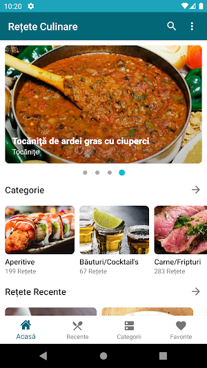 Rețete culinare românești Screenshot 0