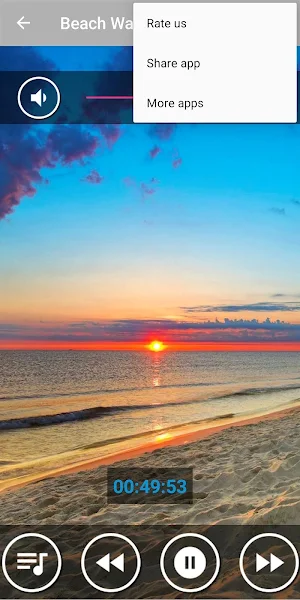 Relaxing Beach Waves Music : Deep Sleep Music Screenshot 3