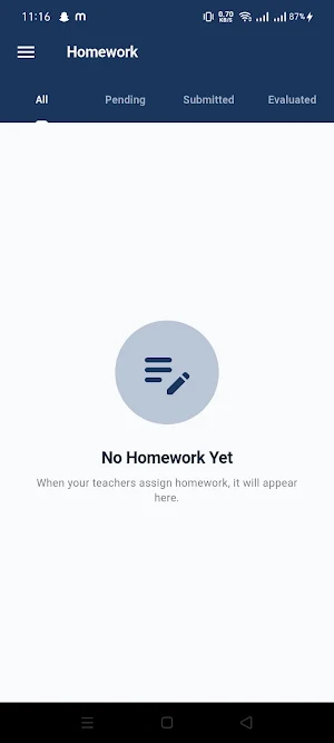 KPS School Parent App Screenshot 2