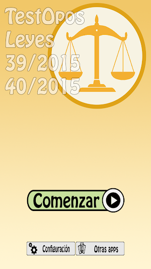 TestOpos Leyes 39/2015 40/2015 Screenshot 0