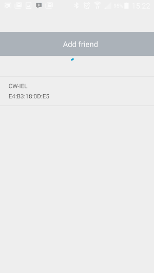 Bluetooth Chat Tool Screenshot 2