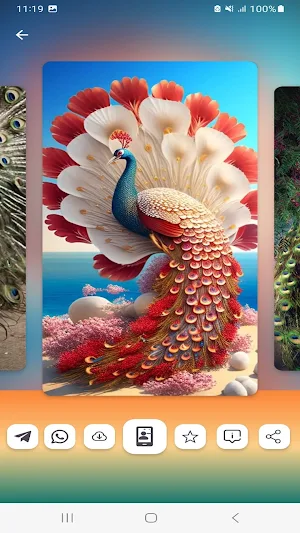 Peacock Wallpapers HD Screenshot 3