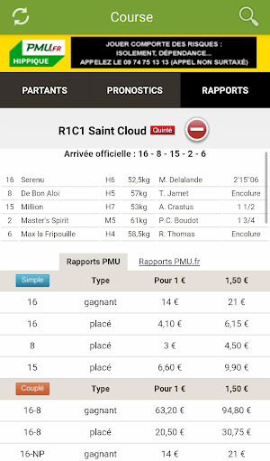 Zone Turf 🏇 - pronos, rapports et courses Screenshot 2