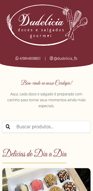 Dudelicia - Doces e Salgados Screenshot 0