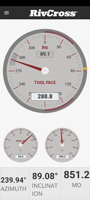 RivCross Driller's Display β Screenshot 0