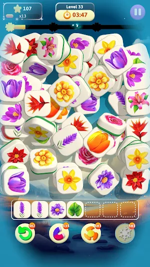 Triple Flowers Screenshot 1