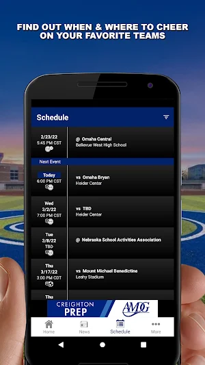 Creighton Prep Jr. Jays Screenshot 1