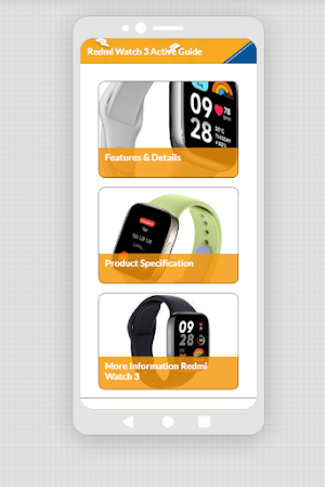 Redmi Watch 3 Active app guide Screenshot 0