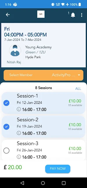 Nitish Raj Tennis Screenshot 3