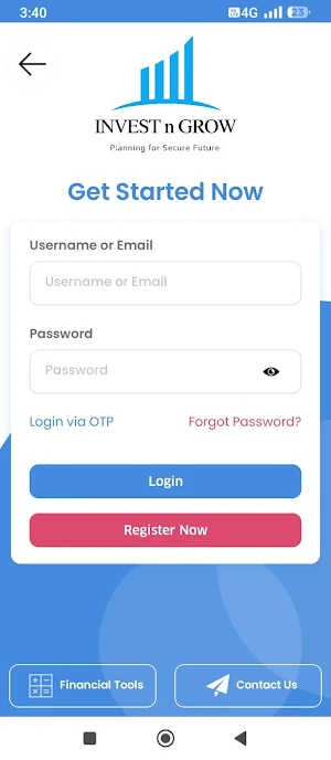 ING - Invest N Grow Screenshot 1