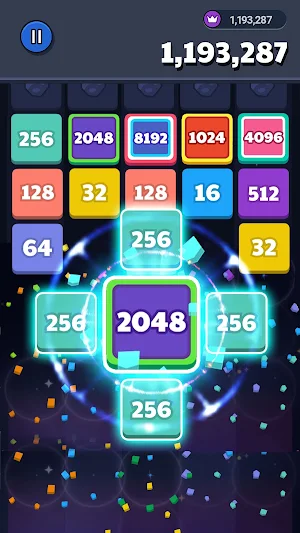 Happy Puzzle™ Merge Block 2048 Game Free Screenshot 3