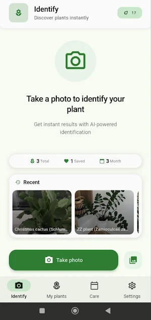 PlantQual plant identifier Screenshot 0