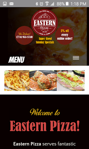 Eastern Pizza Screenshot 2