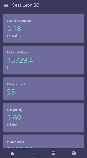 Refuel Tracker Screenshot 0