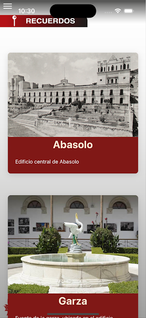 Egresados Garza Screenshot 2