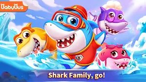 Little Panda: Shark Family Screenshot 0