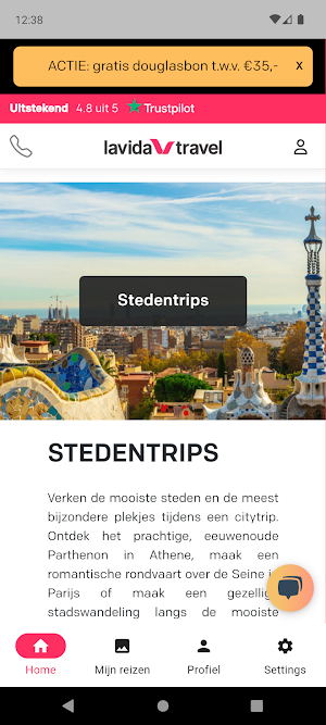 Lavida Travel Screenshot 1