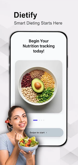 Dietify Meal & Calorie Tracker Screenshot 0