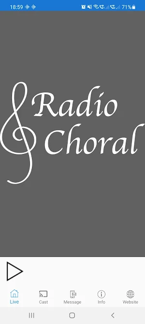 RADIO CHORAL Screenshot 0