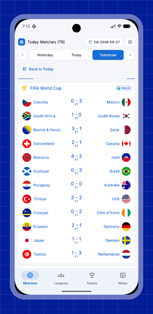 SportzFy TV: Live Score Screenshot 0