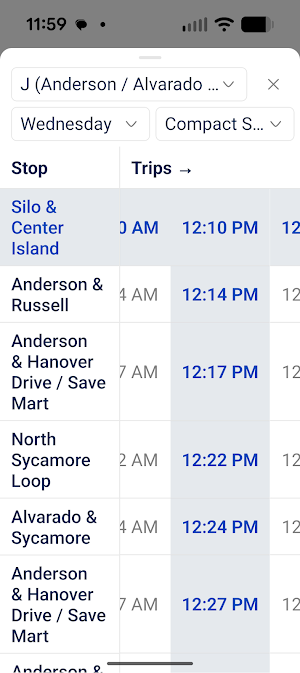 UC Davis Mobile App Screenshot 2