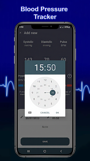Smart Blood Pressure Tracker Screenshot 3