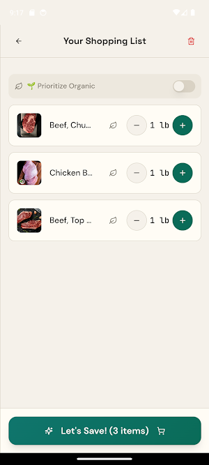 PricePals Screenshot 2